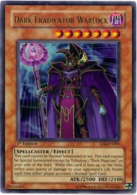 Dark Eradicator Warlock [SD6-EN001] Ultra Rare | Galaxy Games LLC