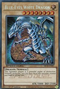 Blue-Eyes White Dragon (Secret) [SBCB-EN087] Secret Rare | Galaxy Games LLC