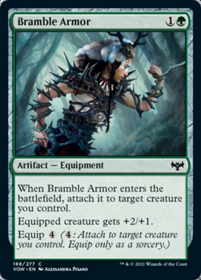 Bramble Armor [Innistrad: Crimson Vow] | Galaxy Games LLC