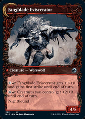 Fangblade Brigand // Fangblade Eviscerator (Showcase Equinox) [Innistrad: Midnight Hunt] | Galaxy Games LLC