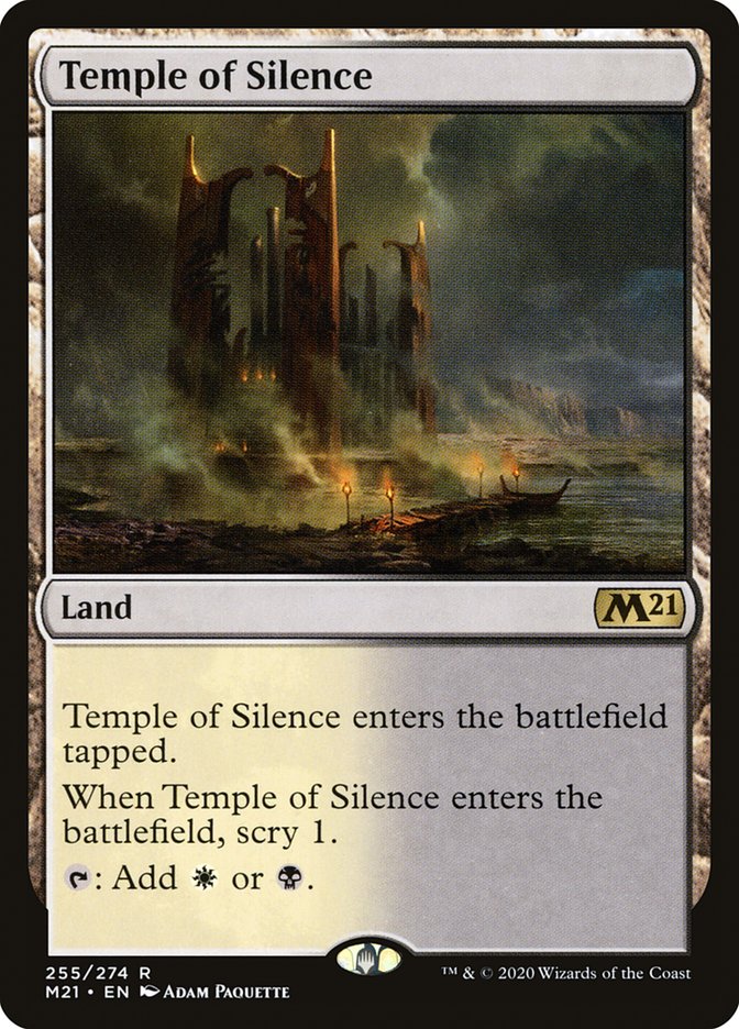 Temple of Silence [Core Set 2021] | Galaxy Games LLC