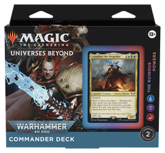 Warhammer 40,000 - Commander Deck (The Ruinous Powers) | Galaxy Games LLC