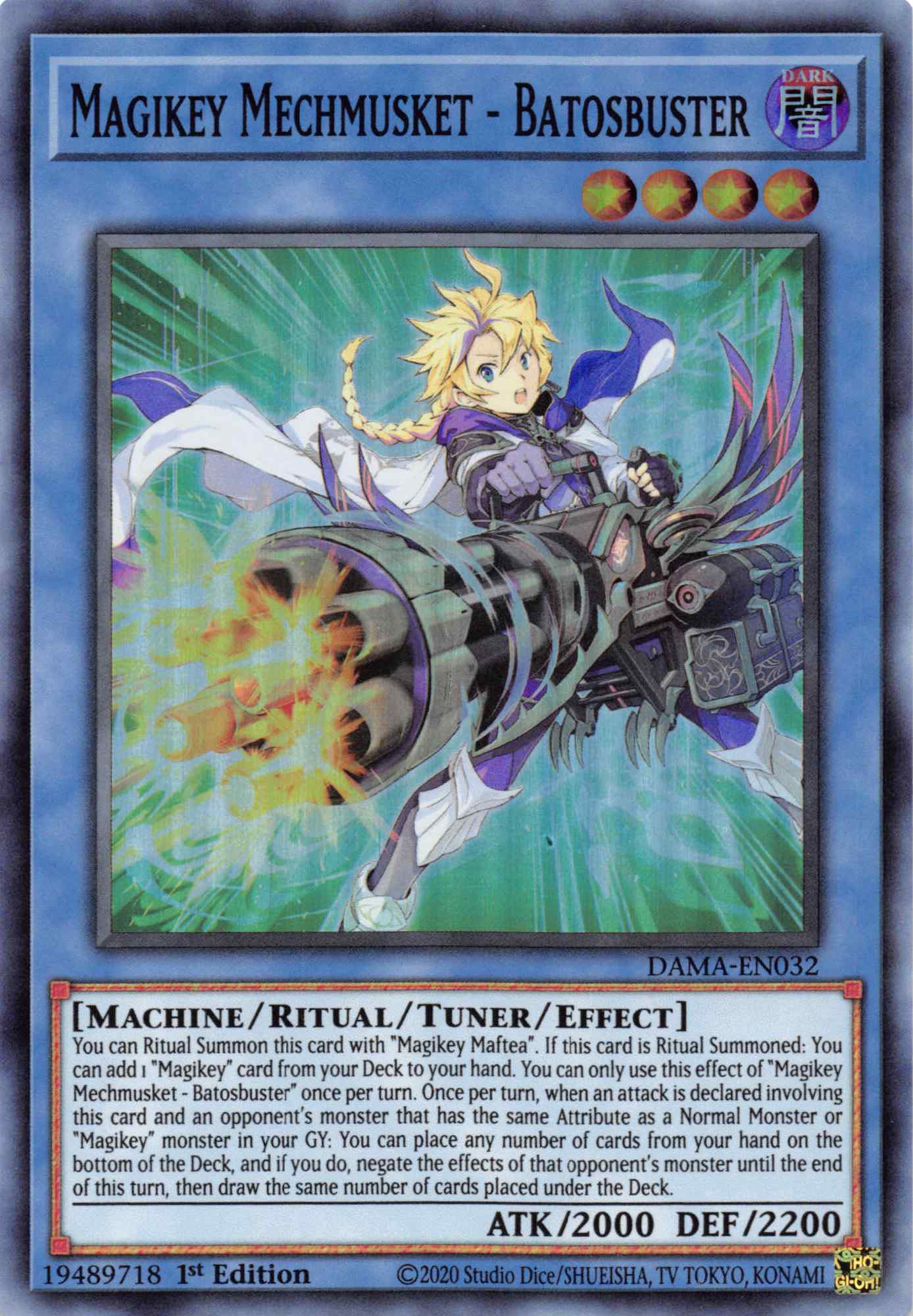 Magikey Mechmusket - Batosbuster [DAMA-EN032] Super Rare | Galaxy Games LLC