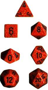 Chessex: Speckled Polyhedral Dice Set | Galaxy Games LLC