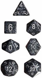 Chessex: Speckled Polyhedral Dice Set | Galaxy Games LLC