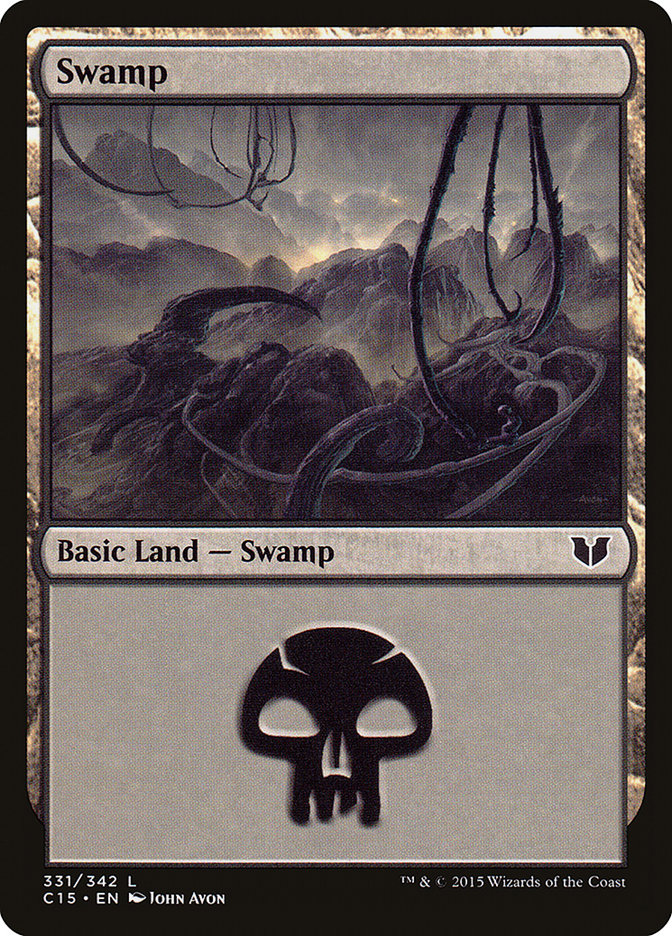 Swamp (331) [Commander 2015] | Galaxy Games LLC