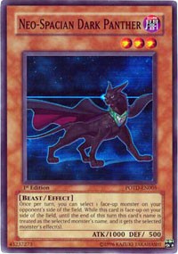 Neo-Spacian Dark Panther [POTD-EN005] Super Rare | Galaxy Games LLC