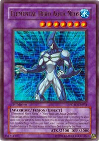 Elemental Hero Aqua Neos [POTD-EN031] Ultra Rare | Galaxy Games LLC