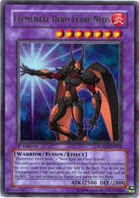 Elemental Hero Flare Neos [POTD-EN032] Ultra Rare | Galaxy Games LLC