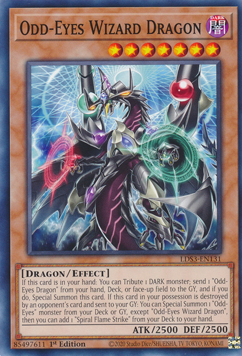 Odd-Eyes Wizard Dragon [LDS3-EN131] Common | Galaxy Games LLC