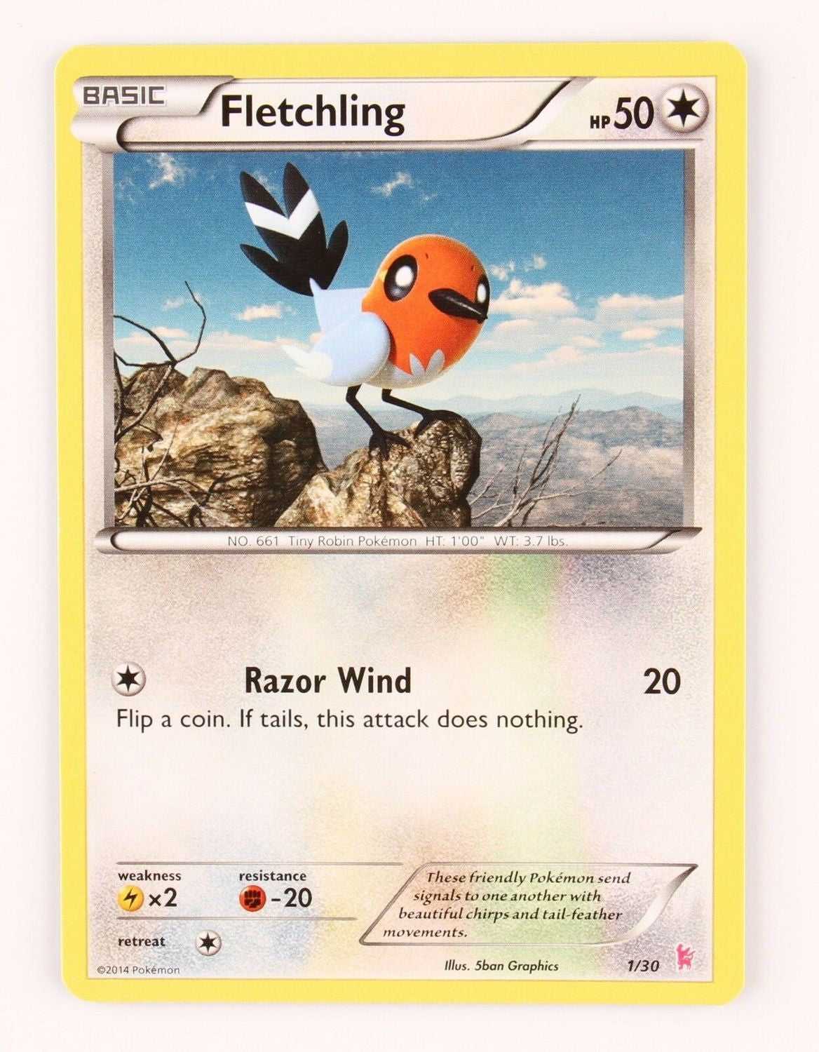 Fletchling (1/30) [XY: Trainer Kit - Sylveon] | Galaxy Games LLC