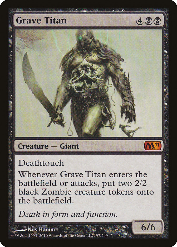 Grave Titan [Magic 2011] | Galaxy Games LLC