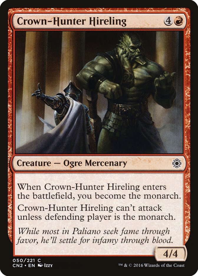 Crown-Hunter Hireling [Conspiracy: Take the Crown] | Galaxy Games LLC