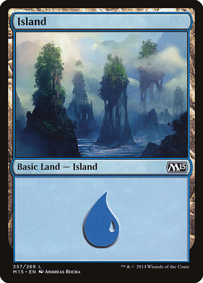 Island (257) [Magic 2015] | Galaxy Games LLC