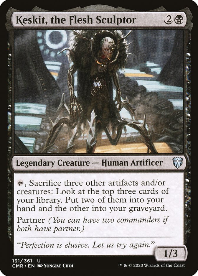 Keskit, the Flesh Sculptor [Commander Legends] | Galaxy Games LLC