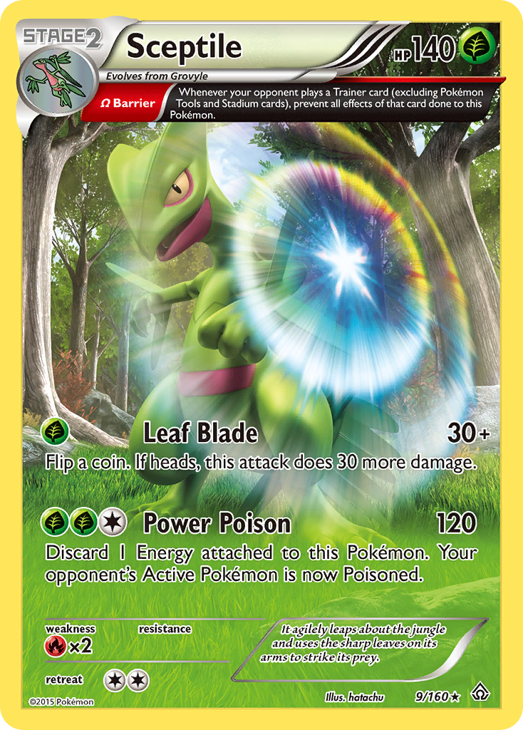 Sceptile (9/160) [XY: Primal Clash] | Galaxy Games LLC