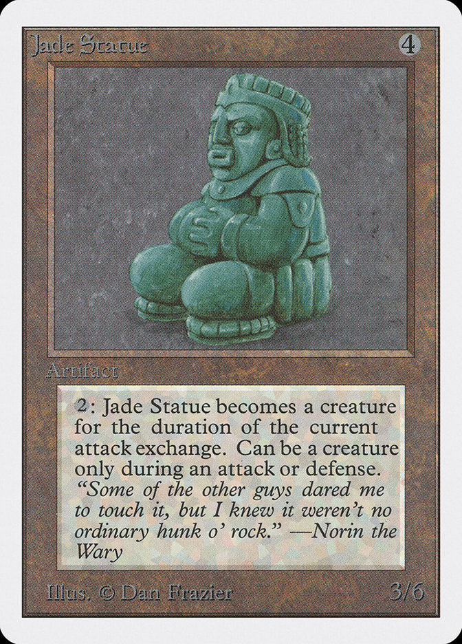 Jade Statue [Unlimited Edition] | Galaxy Games LLC