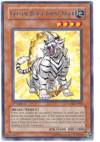 Crystal Beast Topaz Tiger [FOTB-EN004] Rare | Galaxy Games LLC