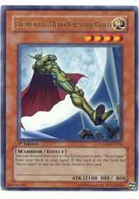 Elemental Hero Captain Gold [FOTB-EN014] Ultra Rare | Galaxy Games LLC