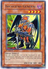 Archfiend General [FOTB-EN019] Rare | Galaxy Games LLC