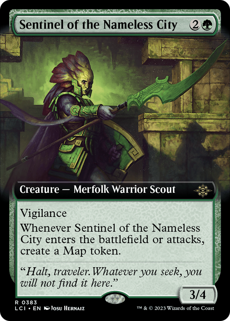 Sentinel of the Nameless City (Extended Art) [The Lost Caverns of Ixalan] | Galaxy Games LLC