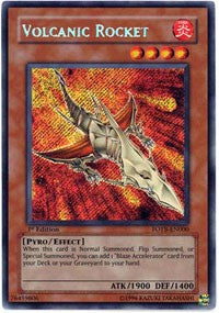 Volcanic Rocket [FOTB-EN000] Secret Rare | Galaxy Games LLC