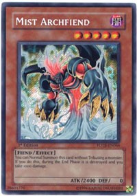 Mist Archfiend [FOTB-EN064] Secret Rare | Galaxy Games LLC