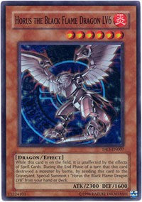 Horus the Black Flame Dragon LV6 [DR3-EN007] Super Rare | Galaxy Games LLC