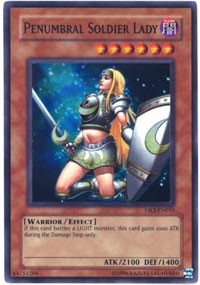 Penumbral Soldier Lady [DR3-EN033] Super Rare | Galaxy Games LLC