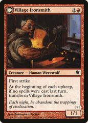 Village Ironsmith // Ironfang [Innistrad] | Galaxy Games LLC