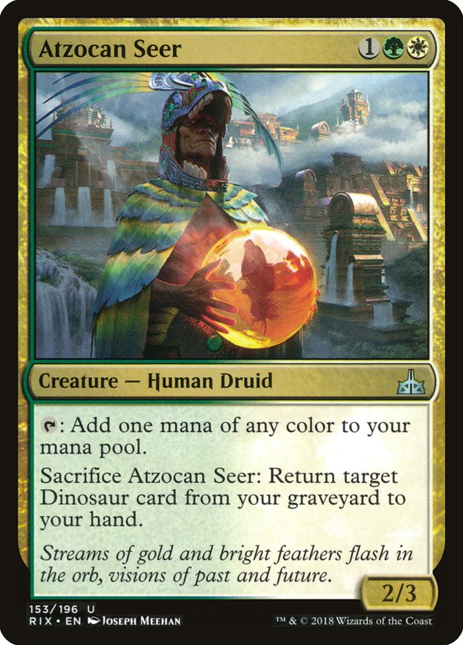 Atzocan Seer [Rivals of Ixalan] | Galaxy Games LLC