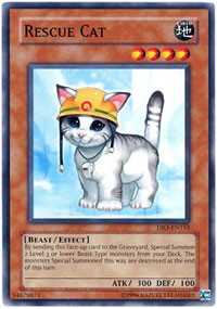 Rescue Cat [DR3-EN153] Common | Galaxy Games LLC