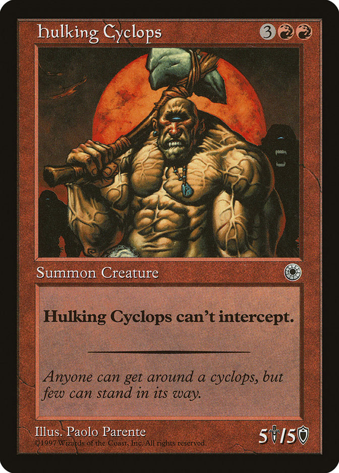 Hulking Cyclops [Portal] | Galaxy Games LLC