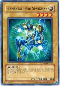 Elemental Hero Sparkman [DR3-EN184] Common | Galaxy Games LLC