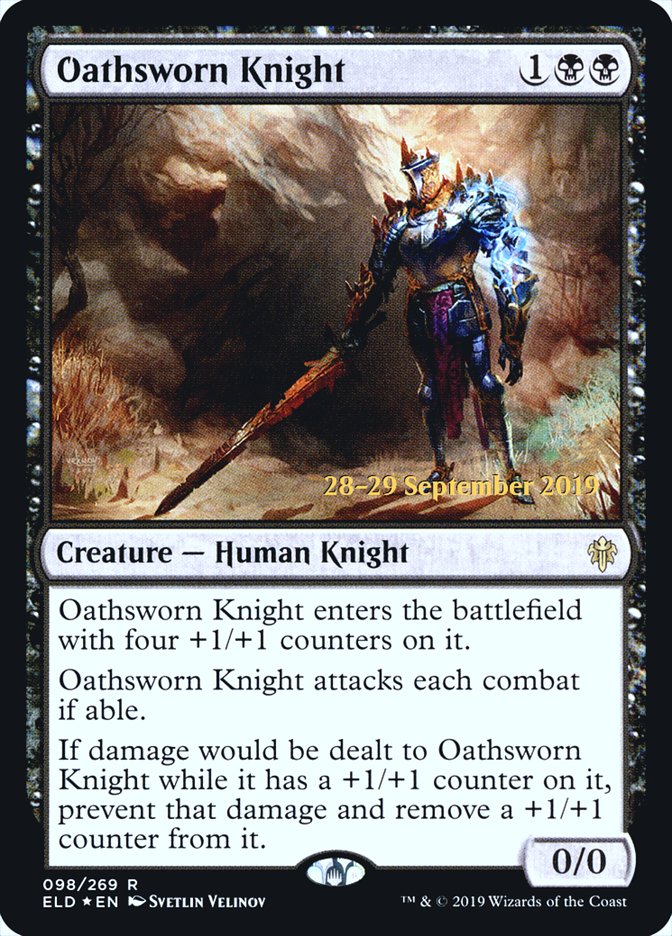 Oathsworn Knight [Throne of Eldraine Prerelease Promos] | Galaxy Games LLC