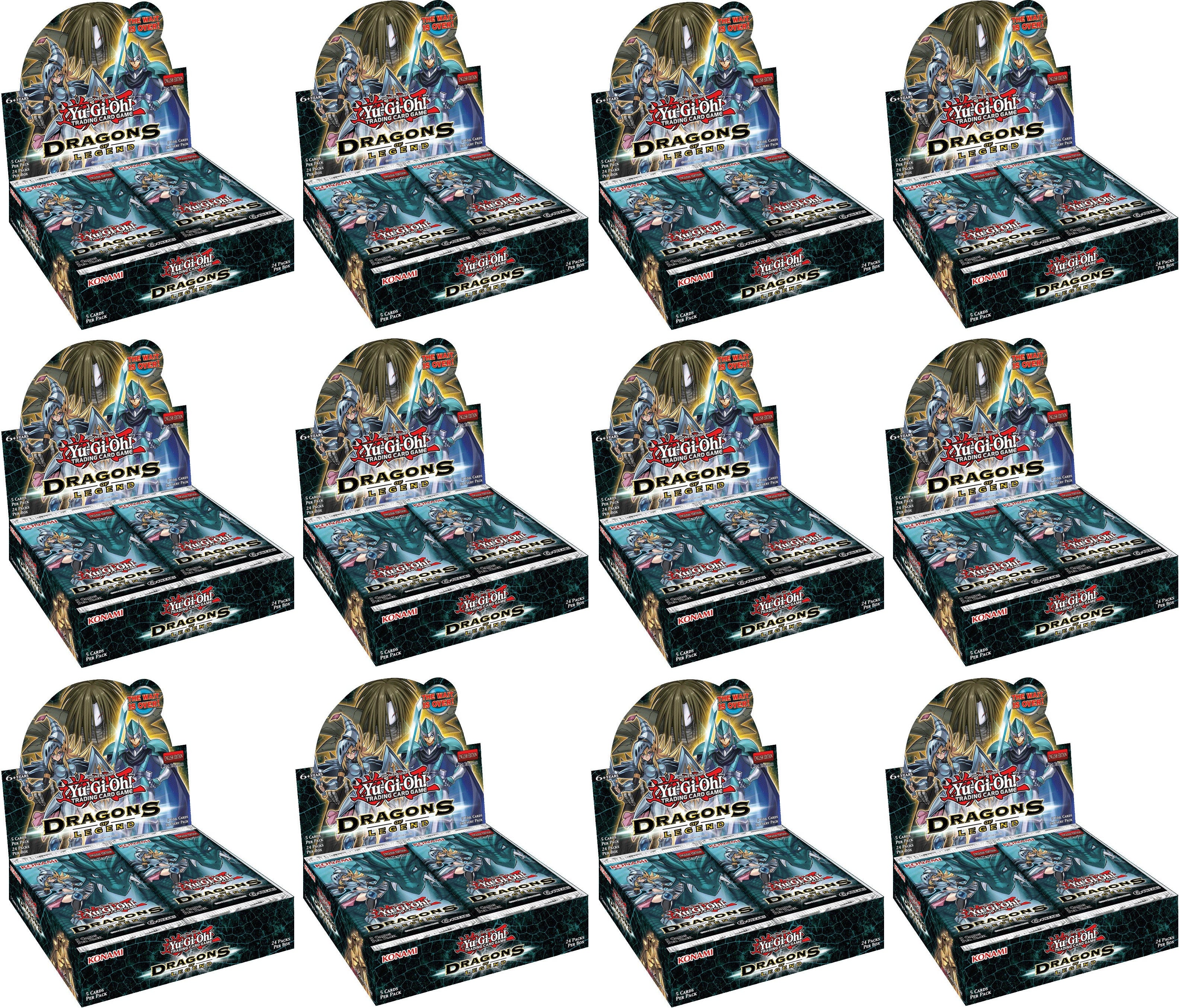 Dragons of Legend - Booster Box Case (1st Edition) | Galaxy Games LLC