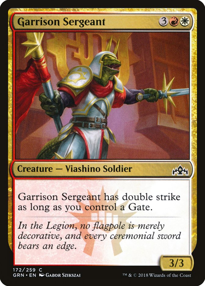 Garrison Sergeant [Guilds of Ravnica] | Galaxy Games LLC