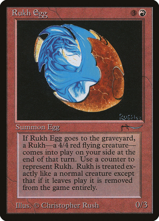 Rukh Egg (Dark Mana Cost) [Arabian Nights] | Galaxy Games LLC