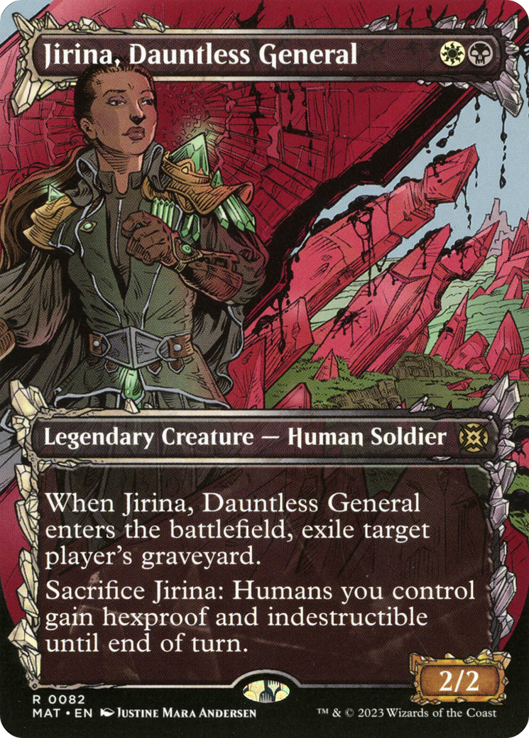 Jirina, Dauntless General (Showcase) [March of the Machine: The Aftermath] | Galaxy Games LLC