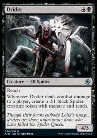 Drider [Dungeons & Dragons: Adventures in the Forgotten Realms] | Galaxy Games LLC