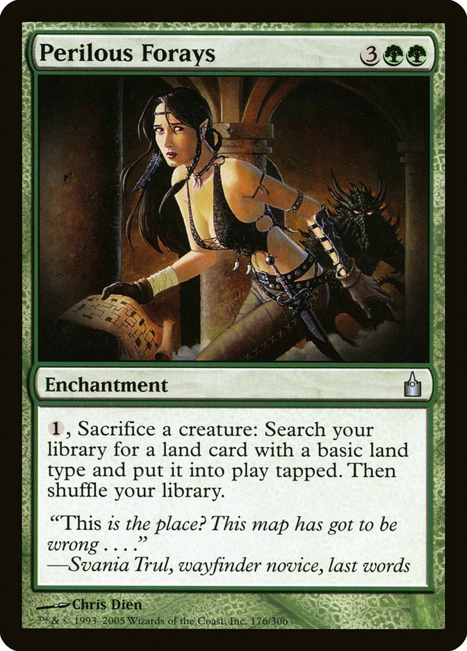 Perilous Forays [Ravnica: City of Guilds] | Galaxy Games LLC