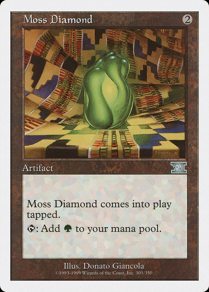 Moss Diamond [Classic Sixth Edition] | Galaxy Games LLC