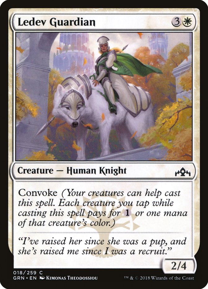 Ledev Guardian [Guilds of Ravnica] | Galaxy Games LLC