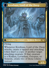 Runo Stromkirk // Krothuss, Lord of the Deep [Innistrad: Crimson Vow] | Galaxy Games LLC