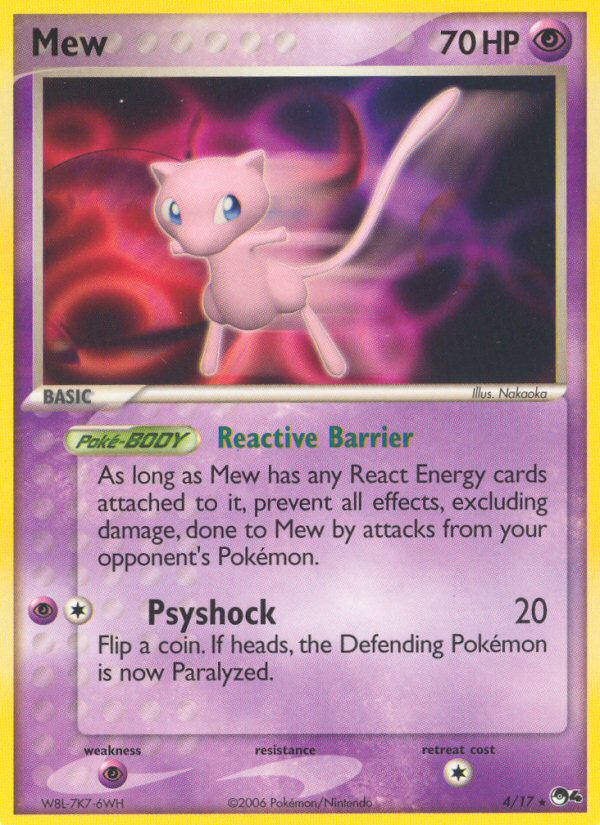 Mew (4/17) [POP Series 4] | Galaxy Games LLC