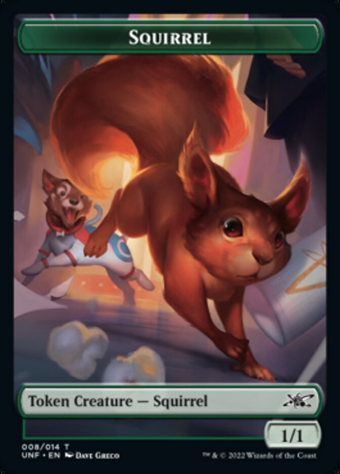 Squirrel Token [Unfinity Tokens] | Galaxy Games LLC