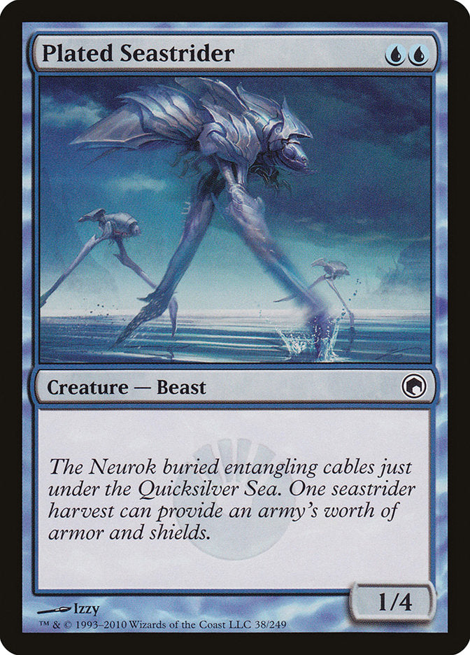 Plated Seastrider [Scars of Mirrodin] | Galaxy Games LLC