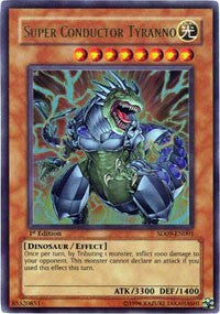 Super Conductor Tyranno [SD09-EN001] Ultra Rare | Galaxy Games LLC