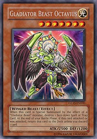 Gladiator Beast Octavius [GLAS-EN000] Secret Rare | Galaxy Games LLC