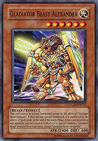 Gladiator Beast Alexander [GLAS-EN017] Super Rare | Galaxy Games LLC